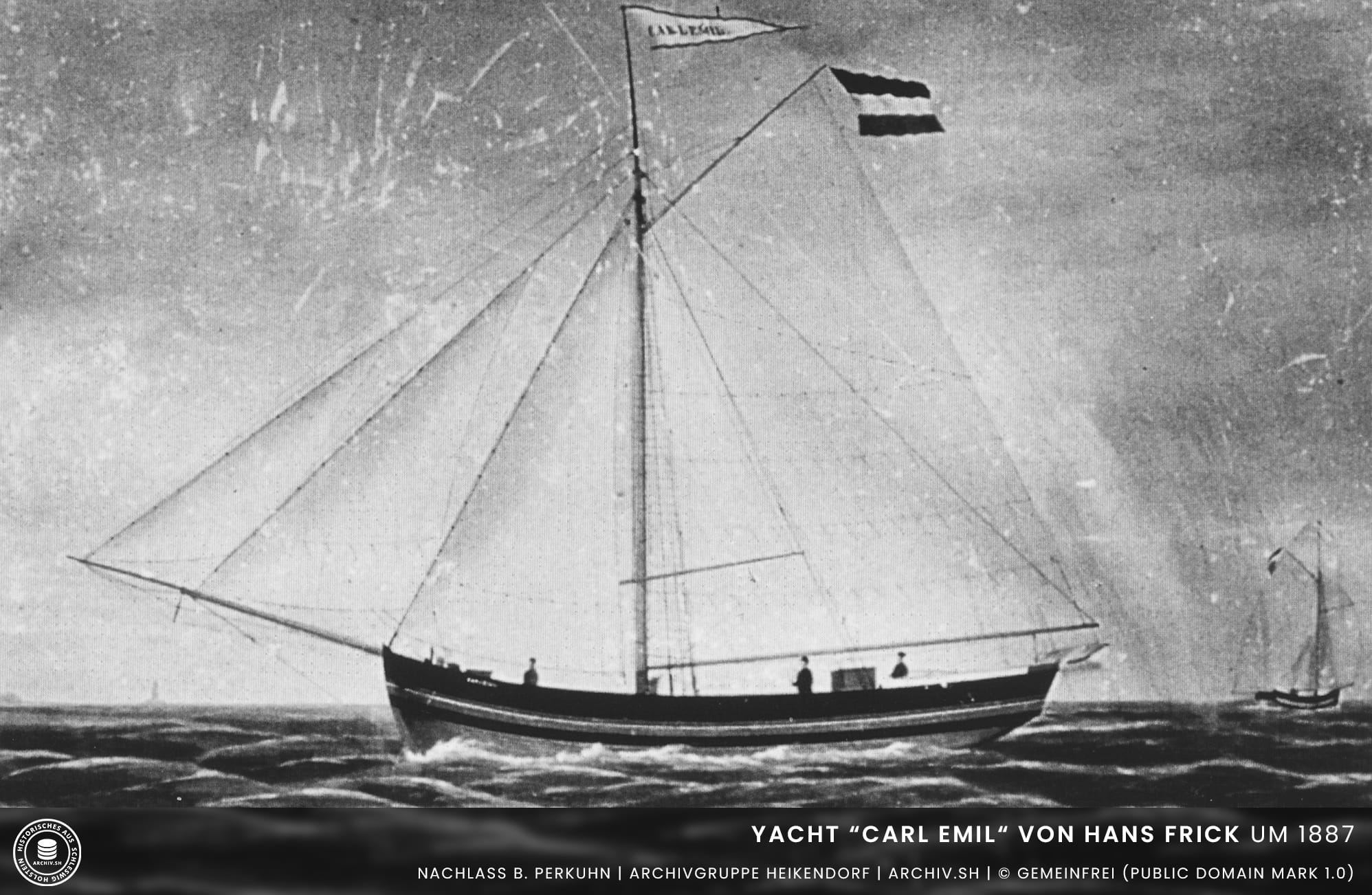 Yacht-Carl-Emil-von-Hans-Frick-um-1887
