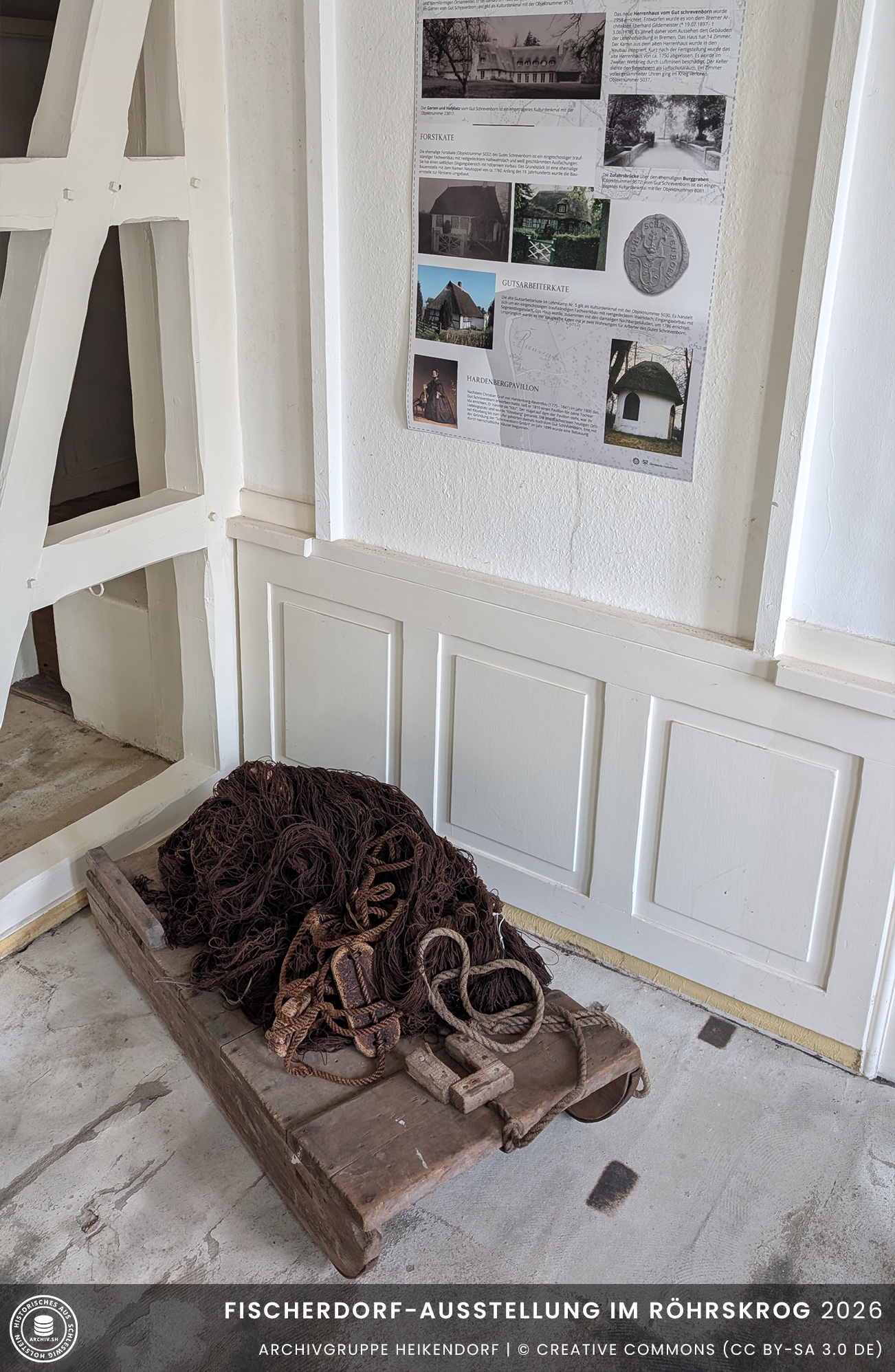 AGH-Fischerdorf-Ausstellung-Tag-des-offenen-Denkmals-Peekschlitten